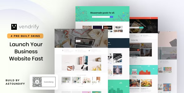Vendrify – Marketplace WordPress Theme