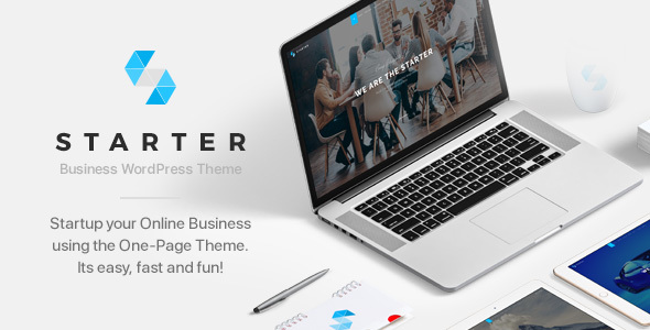 Starter – Business One-Page WordPress Theme