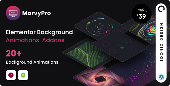 Marvy Elementor Pagebuilder Add-on for Modern Animations