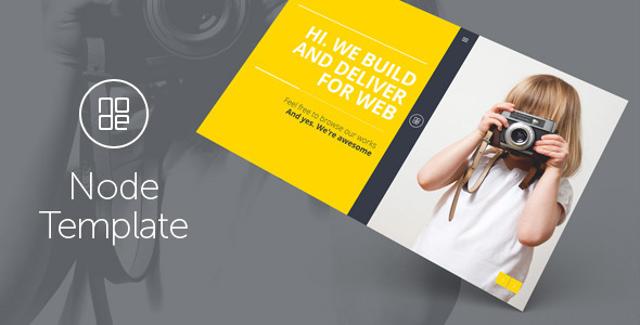 Node – Responsive Portfolio Template