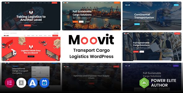 Moovit Transportation Logistics – WordPress Theme