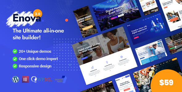 Enova – Multipurpose Business WordPress Theme