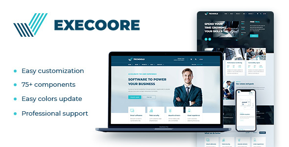 Execoore – Technology And Fintech Template