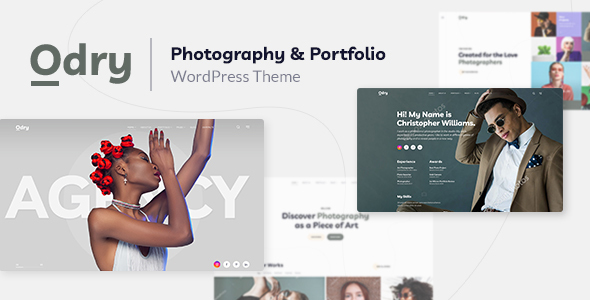 Odry – Photography WordPress Theme