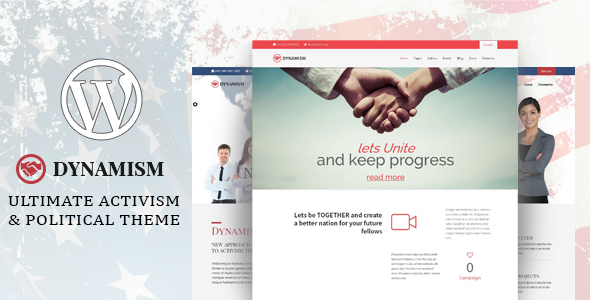 Dynamism – Political & Activism WP Theme
