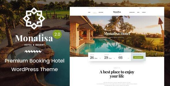 Monalisa – Hotel & Resort WordPress Theme