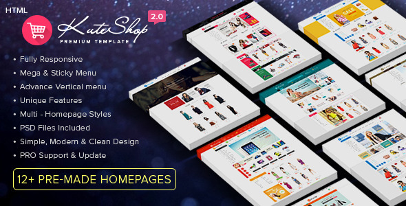 KuteShop – Multi-Purpose Ecommerce HTML Template