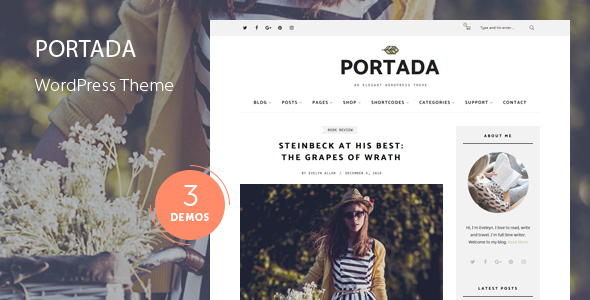 Portada – Blog WordPress Theme