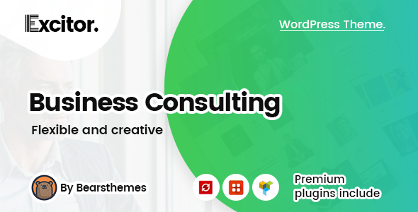 Excitor – Business Consulting WordPress Themes