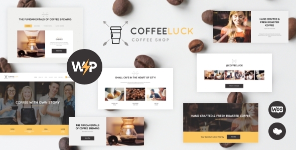 Coffee Luck – Cafe, Restaurant & Shop WordPress Theme