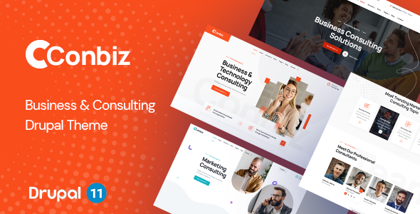Conbiz – Consultancy & Business Drupal 11.3 Theme