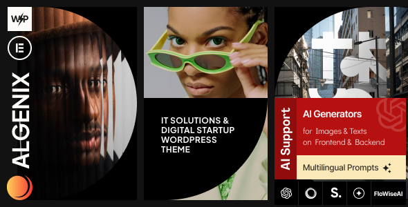 Algenix – IT Solutions & Digital Agency WordPress Theme
