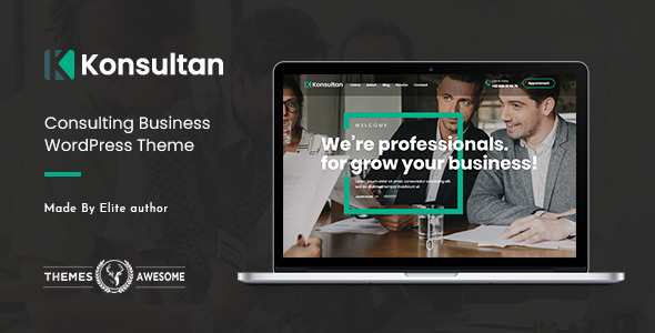 Konsultan – Consulting Business WordPress Theme