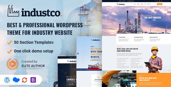 IndustCO – Industry & Factory WordPress Theme