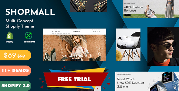 Shopmall – All in one Premium Shopify Theme