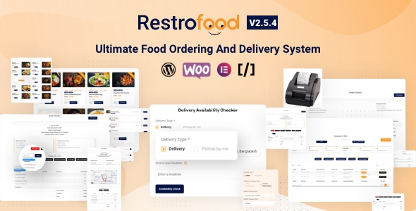 RestroFood – Online Food Ordering & Delivery WordPress Plugin