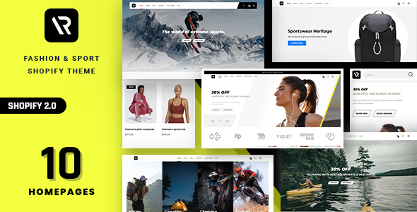 Random – Sport & Outdoor Clothing Shopify Theme
