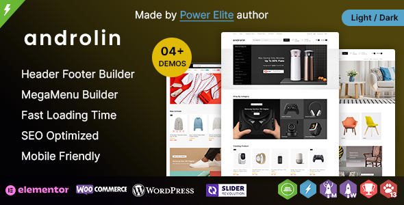 Androlin WP – Multipurpose WooCommerce Responsive Theme