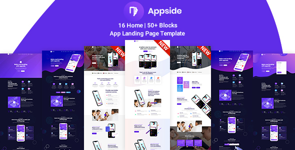 App Landing Page – Appside