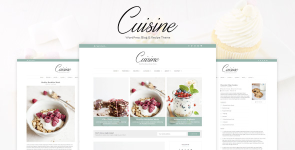 Cuisine – WordPress Blog & Recipe Theme