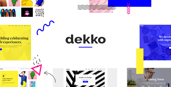 Dekko – Creative Agency WordPress Theme