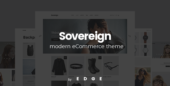 Sovereign – Minimal Fashion & Clothing Store WordPress Theme