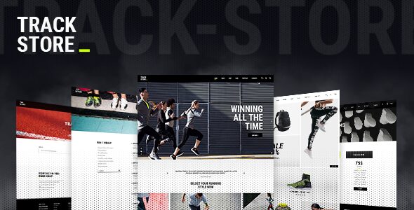 TrackStore – Sport Shop WordPress Theme