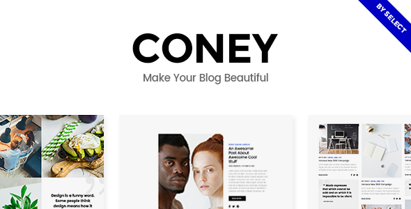 Coney – Blog WordPress Theme