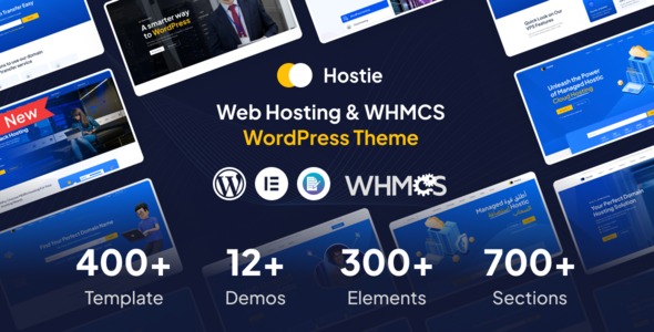 Hostie – Web Hosting & WHMCS WordPress Theme