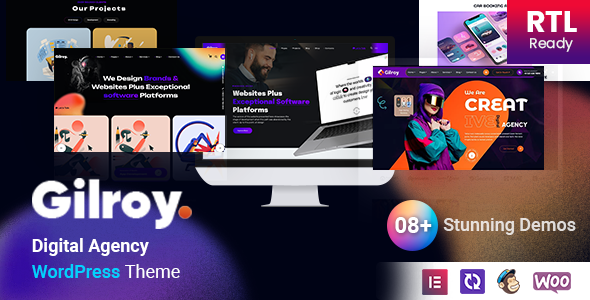 Gilory – Digital Agency WordPress