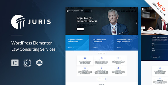 Juris – Law Consulting Services WordPress Theme