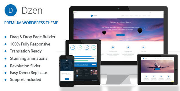 Dzen – Multipurpose Business & Event WordPress Theme
