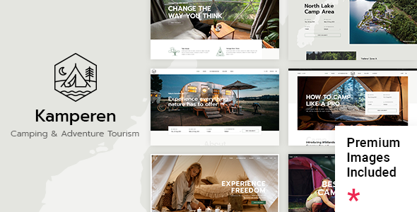 Kamperen – Camping and Adventure Tourism WordPress Theme