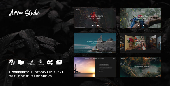 Arven – Photography Theme