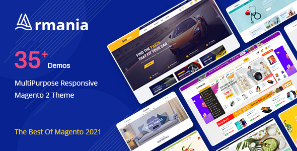 Armania – MultiPurpose Responsive Magento 2  / Adobe Commerce Theme