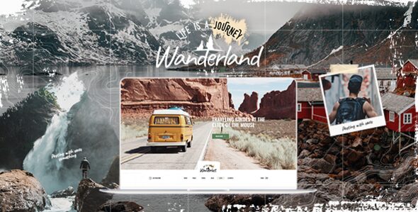 Wanderland – Travel Blog WordPress Theme