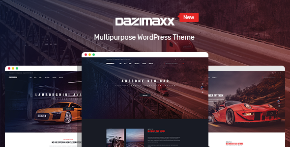 Car Dealer WordPress Theme – Dazimaxx