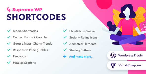 Supreme Shortcodes – WordPress Plugin