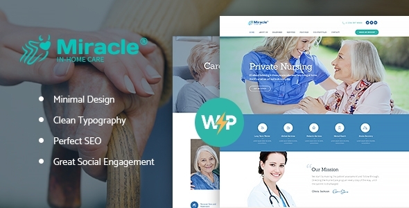 Saveo – Home Care & Private Nursing Agency WordPress Theme