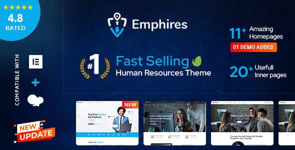 Emphires – Human Resources & Recruiting WordPress Theme