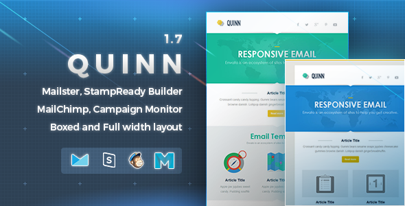 Quinn – Responsive Email Template