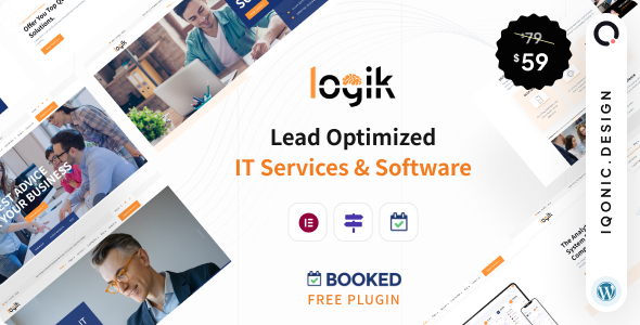 Logik – Premium IT Solutions and Technology WordPress Theme