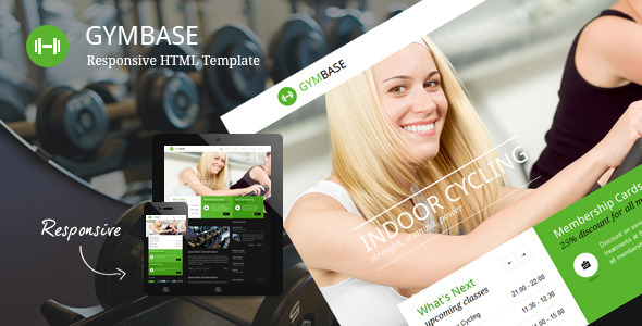GymBase – Gym Fitness Template