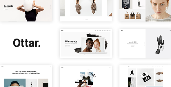 Ottar – Contemporary Portfolio WordPress Theme