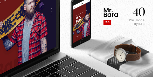 Mr.Bara – A Premium Multi-Ecommerce PSD Template
