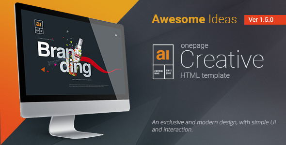 Awesome Ideas – Professional HTML Theme