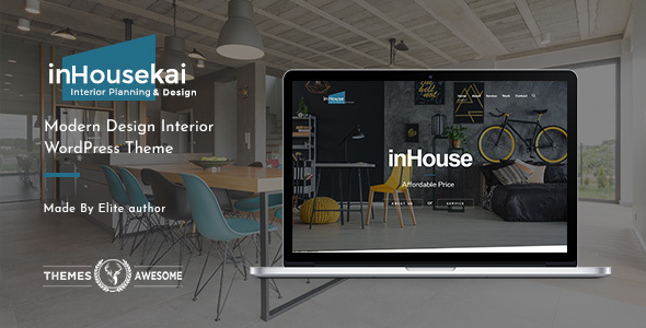 Inhousekai – Modern Design Interior WordPress Theme