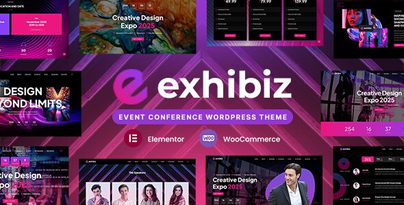 Exhibiz – Event, Conference and Meetup WordPress Theme