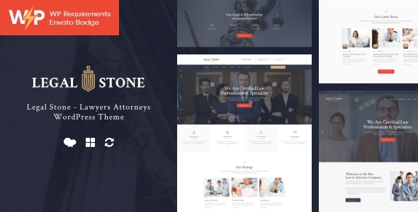 Legal Stone – Lawyer & Attorney WordPress Theme