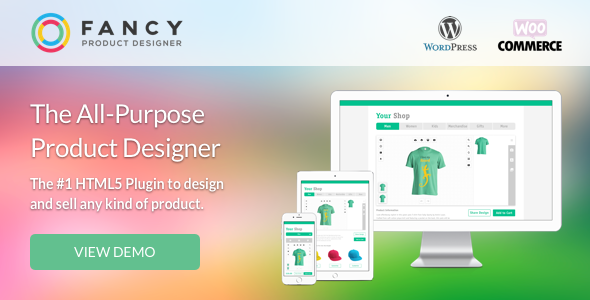 Fancy Product Designer – WooCommerce WordPress